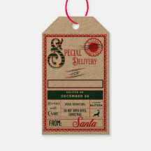 Speciell leverans från tomten | Märkre av gåva