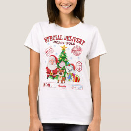 Speciell leverans Nordpolen Jultomten T Shirt