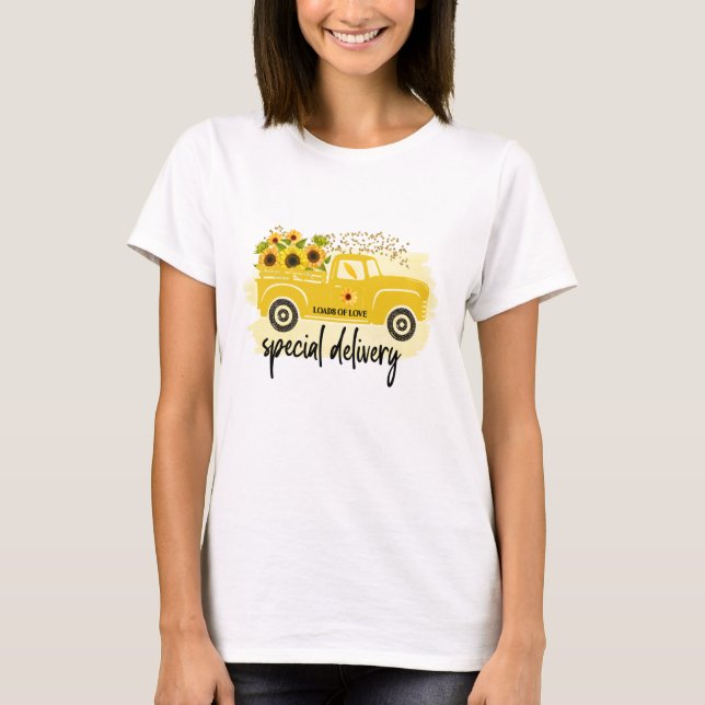 Speciell leverans t shirt (Framsida)