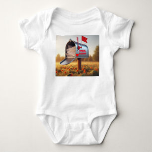Speciell leveranskartong för land-postlåda för lev t shirt