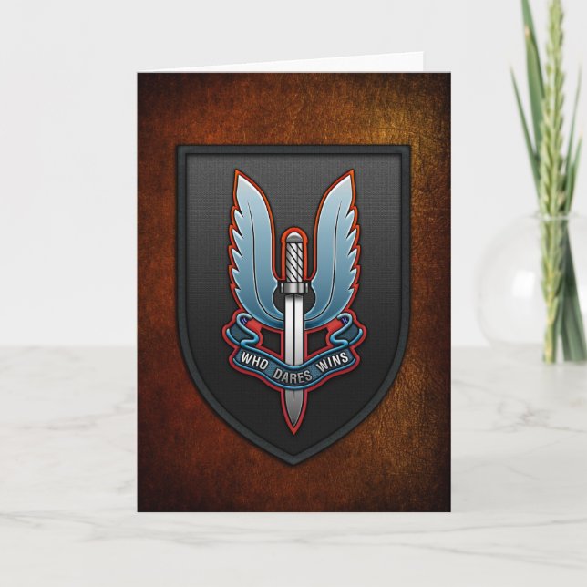 Speciell Luft-tjänst (SAS) Kort (Framsida)