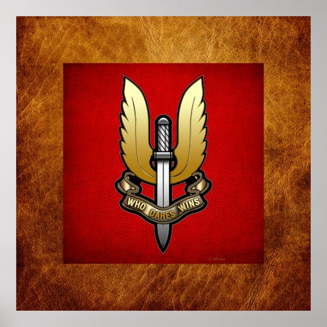 Speciell Luft-tjänst (SAS) Poster (Framsidan)