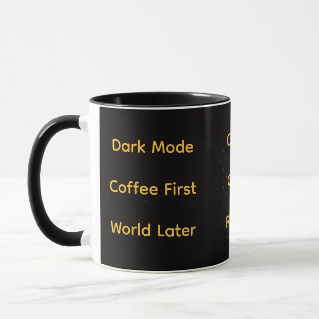 Speciell mörk mugg (Vänster)
