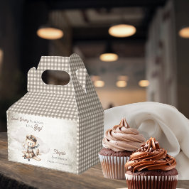 Speciell Nalle för babyskor för  leverans till fly Presentaskar