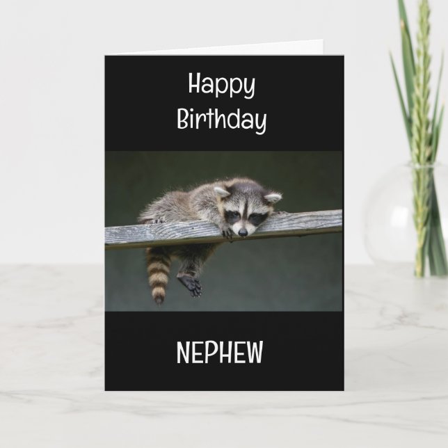 SPECIELL *NEPHEW* PÅ DIN BIRTHDAY! KORT (Framsida)