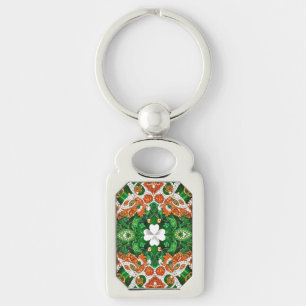 Speciell nyckelkedja med Irish Färg Design