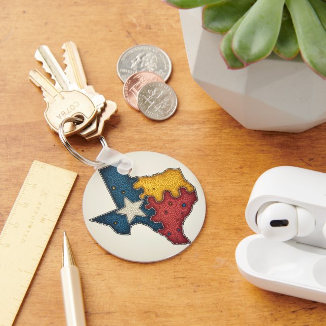 Speciell nyckelring för Texas (Skrivbord)