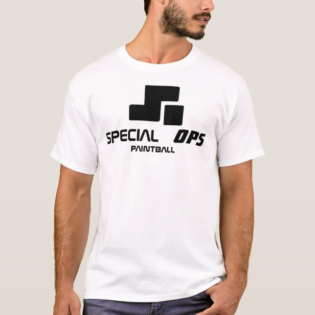 speciell opspaintball tee shirt (Framsida)