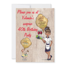 Speciell överraskning 40:e födelsedag Party