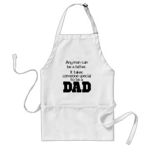 Speciell pappa förkläde