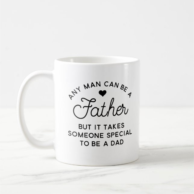 Speciell Pappa-offertdesign Kaffemugg (Vänster)