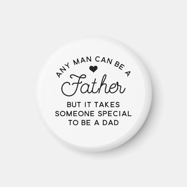Speciell Pappa-offertdesign Magnet (Framsidan)