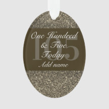 Speciell personlig födelsedagspresent för prydnads