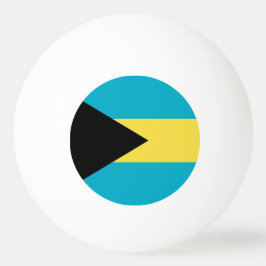 Speciell pingpong boll med Flagga Bahamas