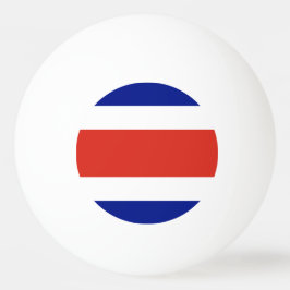 Speciell pingpong boll med Flagga Costa Rica