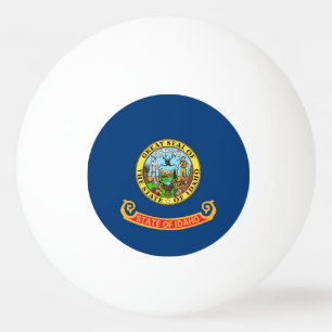Speciell pingpong boll med Flagga i Idaho-staten