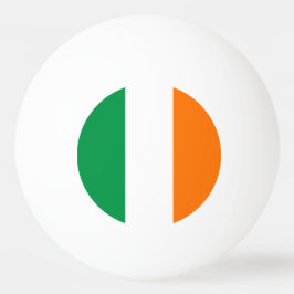 Speciell pingpong boll med Flagga Irland