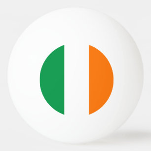 Speciell pingpong boll med Flagga Irland