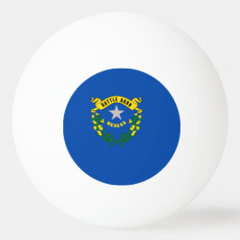 Speciell pingpong boll med Flagga Nevada