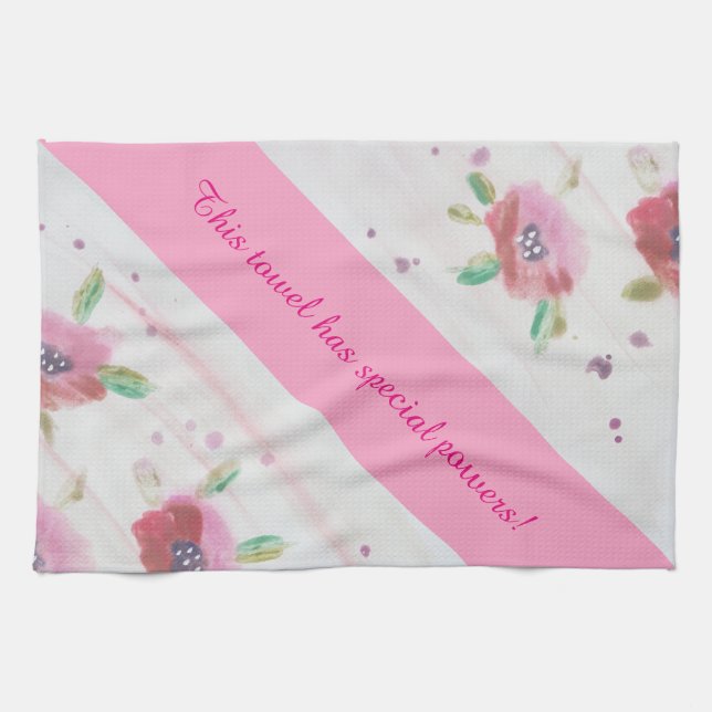 Speciell Powers Tea Towel Kökshandduk (Horisontell)