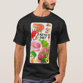 Speciell premie för hälsosam mat Keto Diet Program T Shirt