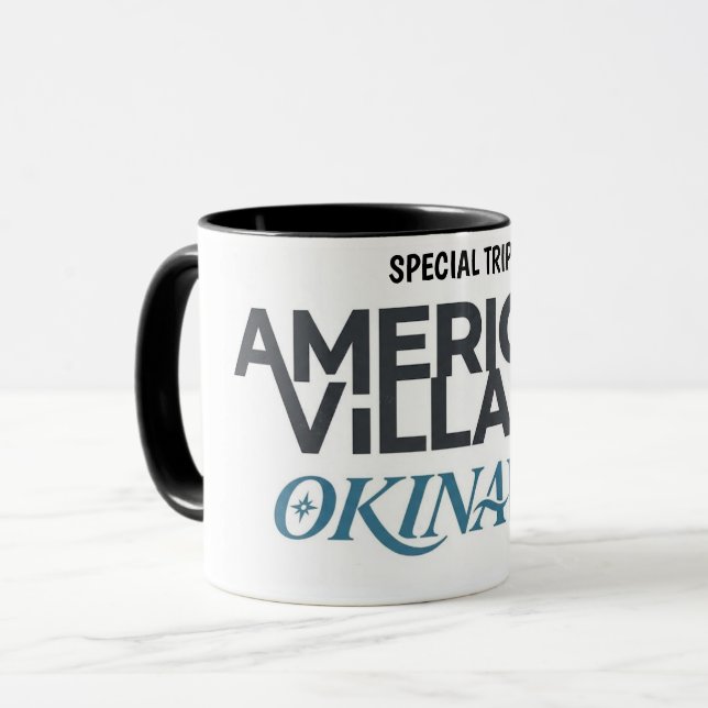 Speciell resa Okinawa Japan Tropisk semester Mugg (Framsida vänster)