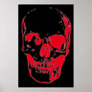 Speciell, , röd svart, popup-artikel poster