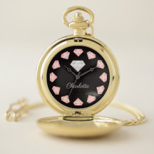 Speciell Rosa Diamonds Sparkly Keepsaké