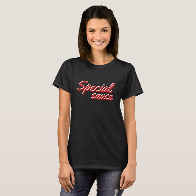 Speciell sås - anpassningsbarnas t-shirt-design! t-shirt (Hel framsida)
