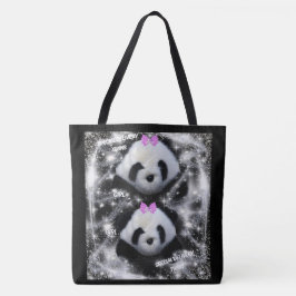 Speciell Service Twin Girls Tote Bag Tygkasse