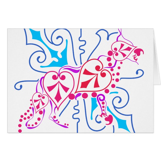 Speciell Shepherd Hälsningskort (Framsidan Horizontal)