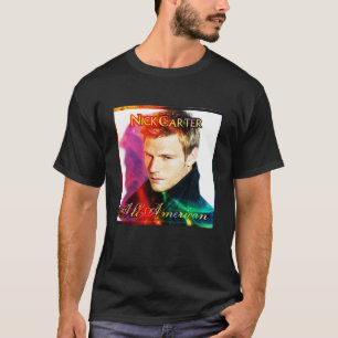 Speciell Singer Man Land Nick Carter Redeki Tren T Shirt