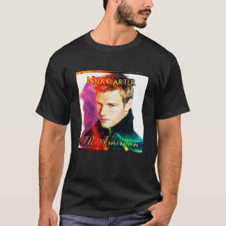 Speciell Singer Man Land Nick Carter Redeki Tren T Shirt