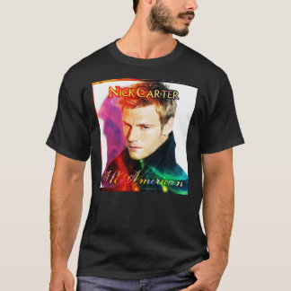 Speciell Singer Man Land Nick Carter Redeki Tren T Shirt