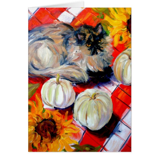 speciell skörd hälsningskort (Framsidan)