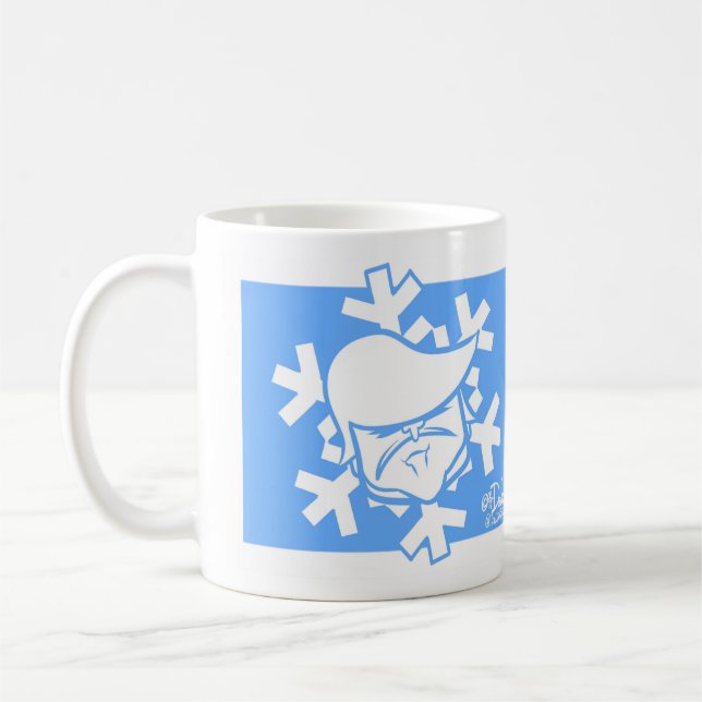 Speciell snowflake kaffemugg (Vänster)