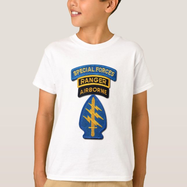 Speciell SOF SFG SOC för basker SF för T Shirt (Framsida)