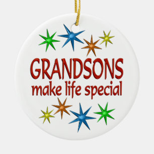 Speciell sonson julgransprydnad keramik