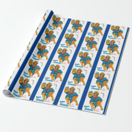 Speciell superhjälte Fantastisk Flygfoto Birthday Presentpapper