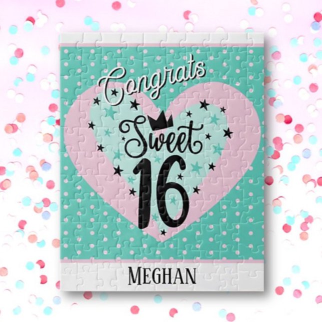 Speciell Sweet 16 födelsedag  Pussel (Skapare uppladdad)