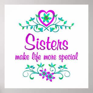Speciell syster poster