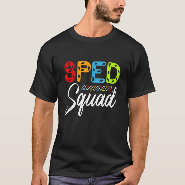 Speciell träningsapparat för sped Squad 2022 T Shirt (Framsida)