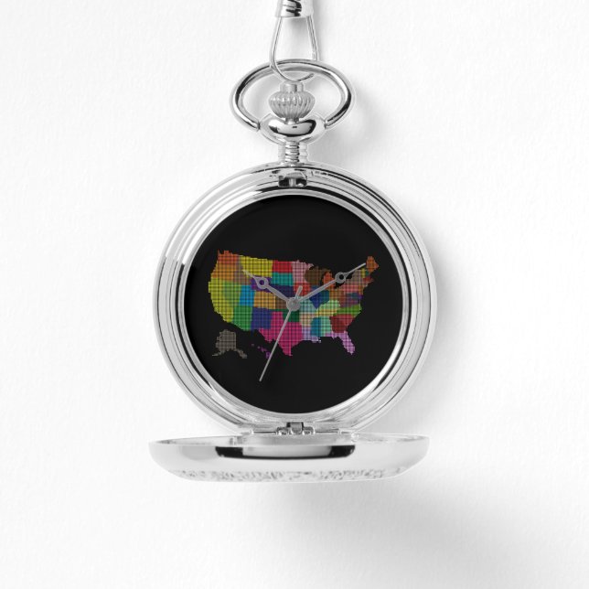 SPECIELL Turistgåva från FÖRENADE STATER Classic Armbandsur (Framsida)