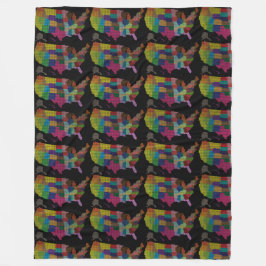 SPECIELL Turistgåva från FÖRENADE STATER Classic Fleecefilt