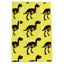 Speciell, unik dinosaurieskel-skelettpresentsäck