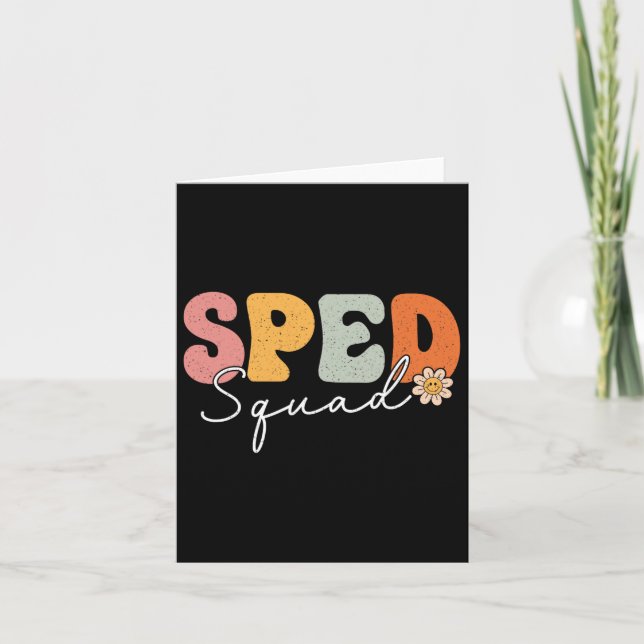 Speciell utbildning i Sped Squad Back to school 1: Kort (Framsida)