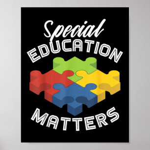 Speciell utbildning S Autism Awareness S Poster