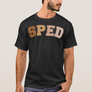 Speciell utbildning SPED Lacher Retro tillbaka til T Shirt
