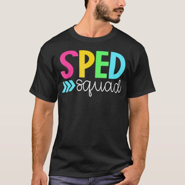 Speciell utbildning SPED Team Squad T Shirt (Framsida)