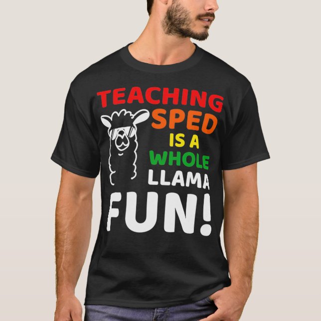 Speciell utbildningsinspirerad SPED-lärarcitat _40 T Shirt (Framsida)